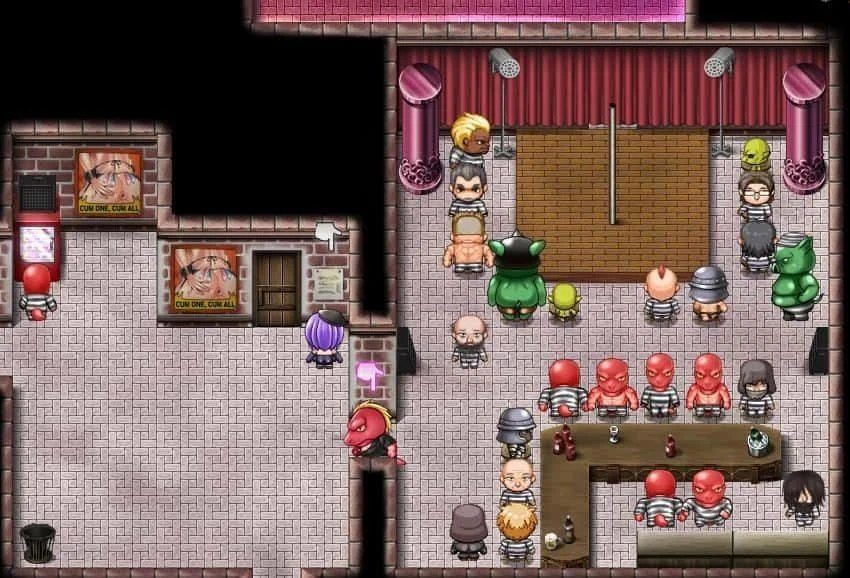 卡琳的监狱_Karryn's Prison 探索场景 玩法截图 2